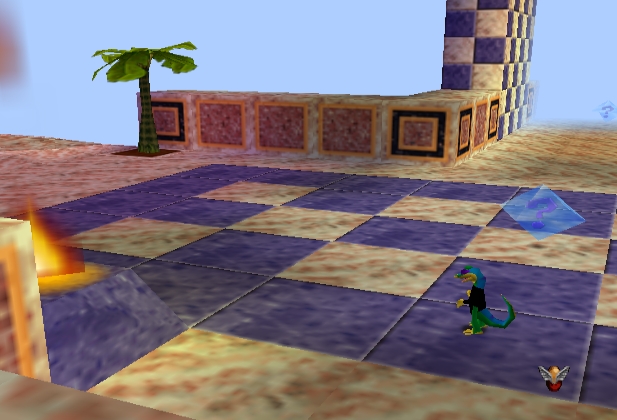 Gex - Enter the Gecko - Nintendo 64 game screenshot (1998) by Crystal Dynamics